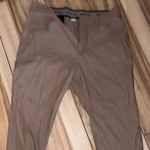 Men's Brown Gold Pants